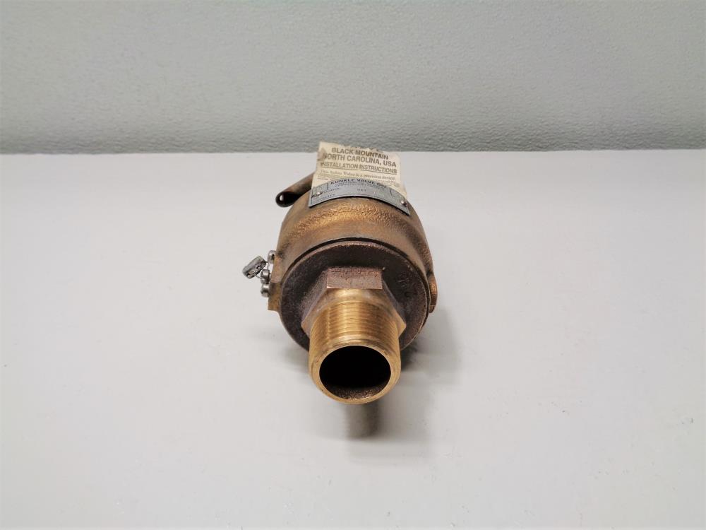 Kunkle 1" NPT Pressure Relief Valve, Bronze, 6186FE01-KM